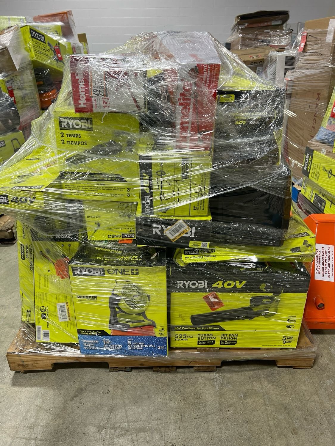 4507969968-1-4 Home Depot Power Tools Pallet - Image 1
