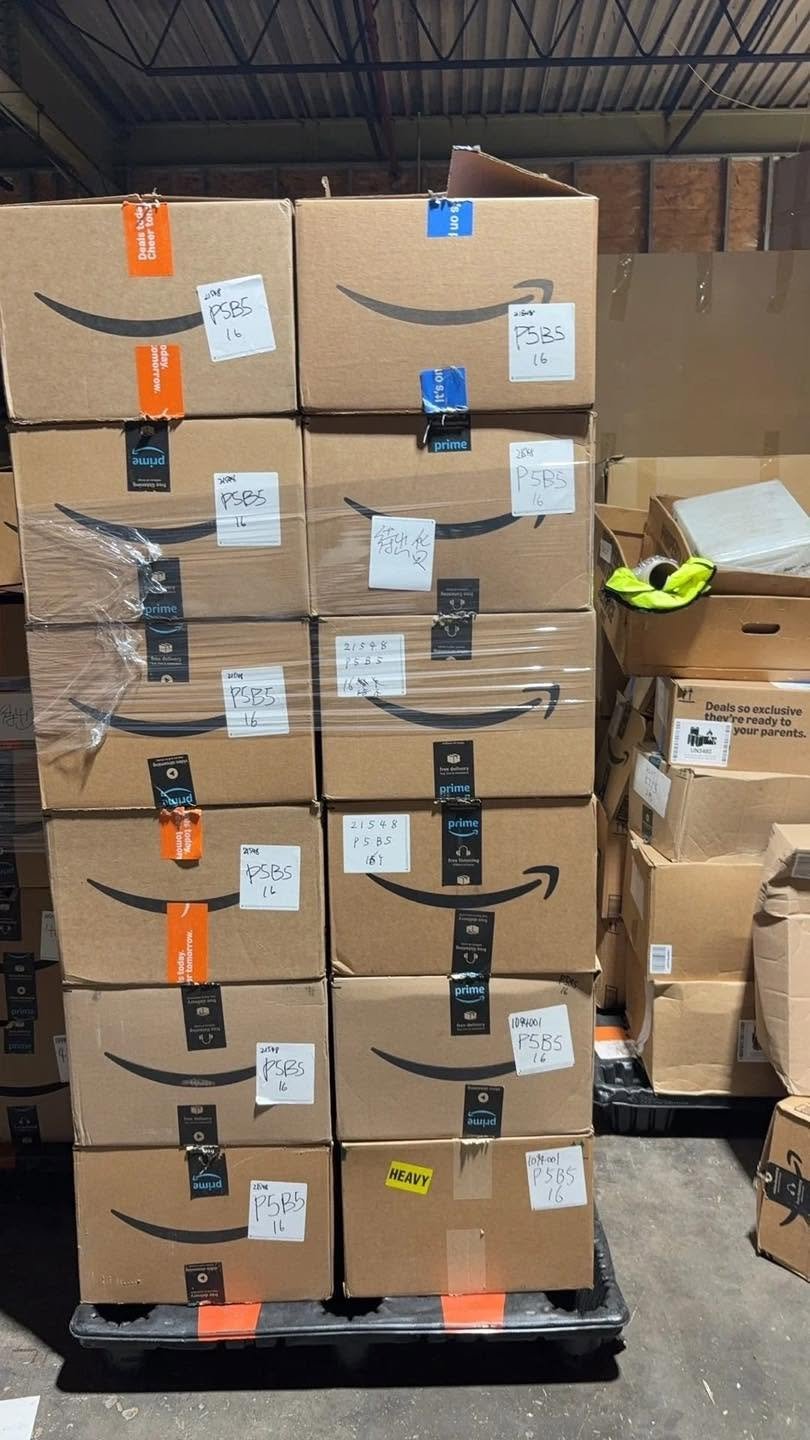 Amazon liquidation Pallets